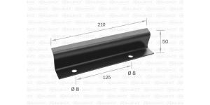 Palheta para distribuidor de adubo IPACOL